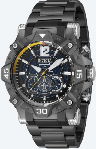 INVICTA Herrenuhr "Aviator" XXL, anthrazit