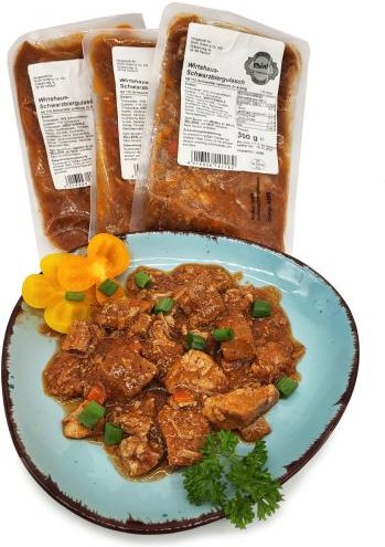 Wirtshaus-Schwarzbiergulasch