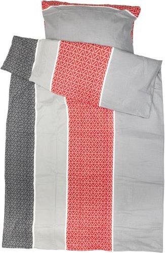 Edelflanell Bettwäsche chili 135x200cm