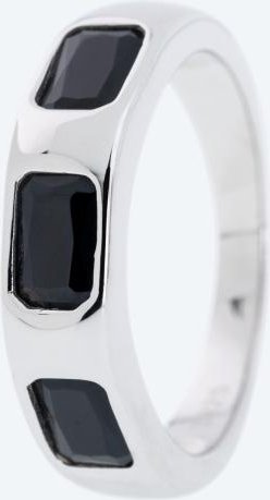 Ring 925 Sterling Silber rhod. Spinell