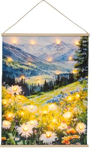 LED-Wandbild Frühling