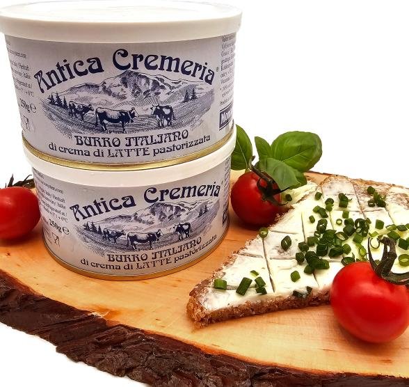 Butter ungesalzen in der Dose