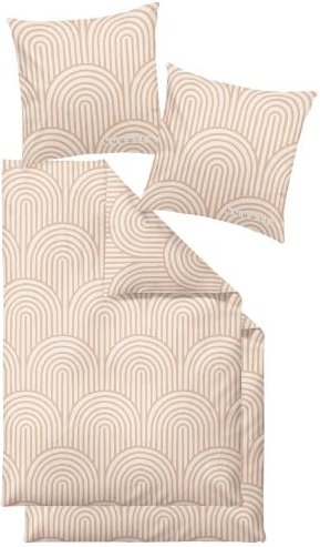 Bugatti Satin-Bettwäsche 4tlg. apricot