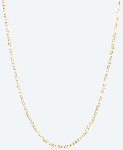 Valentinokette 585 Gelbgold, ca. 50 cm