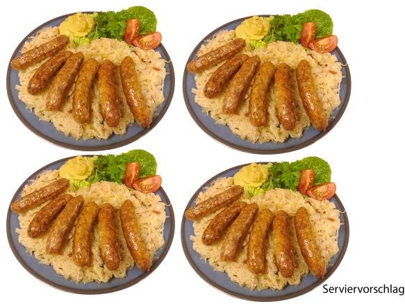 Rhönis Rostbratwürstchen + Kraut