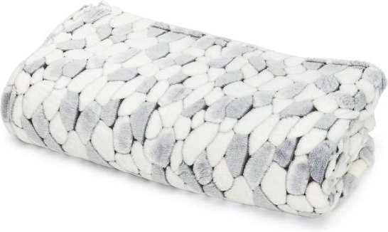 Thumbnail - Kuscheldecke Stone grau 220x240 cm