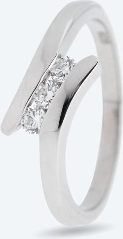 Christian Materne Ring 925 LG Brillanten