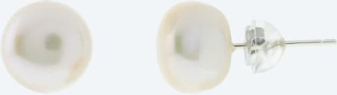 Ohrstecker 925 Silber Süßwasserzuchtperle 9MM