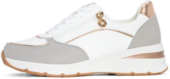 TOPWAY COMFORT Damensneaker grau/weiß