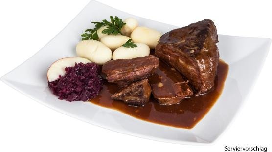 Rinderbraten in Barolosoße