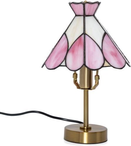 Tiffanystillampe rosa