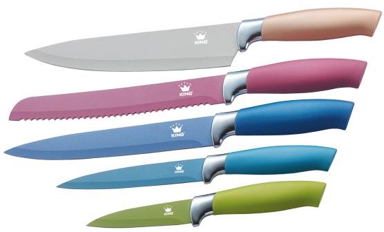 KING®METALLIC Messerset 5tlg