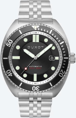 DUXOT Automatikuhr "Tortuga" schwarz