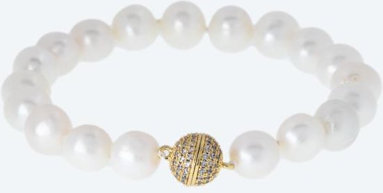 Armband AAAAA Süßwasserzuchtperle, ca. 20 cm