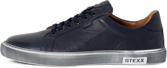 STEXX Herren Lederschnürer dunkelblau