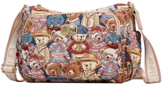 Henney Bear Handtasche rosé/multicolor
