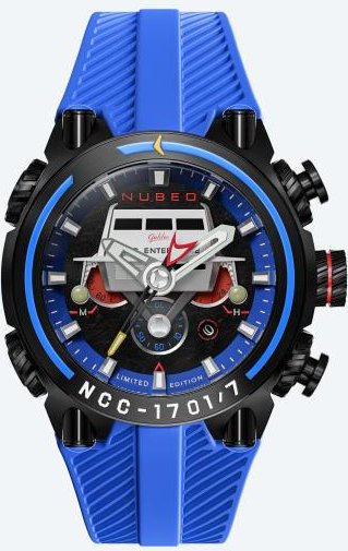 NUBEO Herrenuhr "Deimos Star Trek" Chronograph