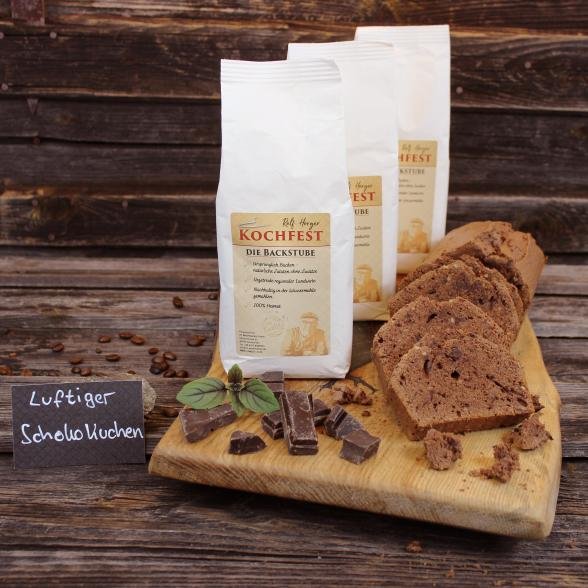 Luftiger Schokokuchen 3x400g