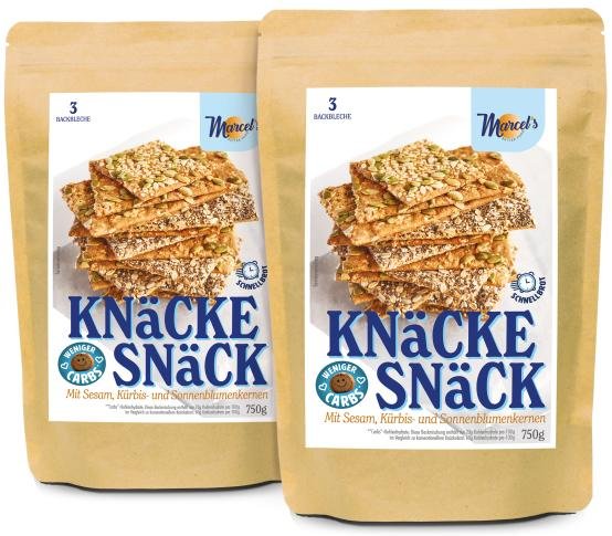 MarcelŽs Better Food - Knäcke-Snäck Sesam-Kürbis
