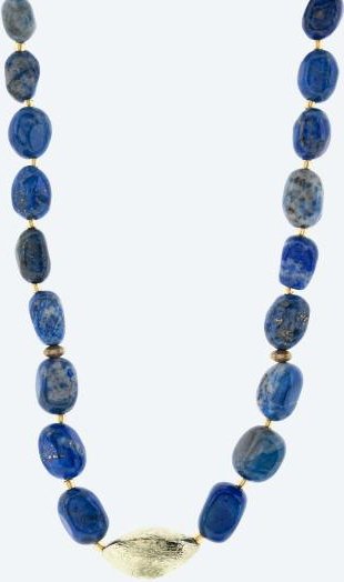 Collier Lapislazuli Magnetverschluß