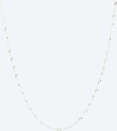 Panzerkette gedreht 925 Silber, ca. 46 cm