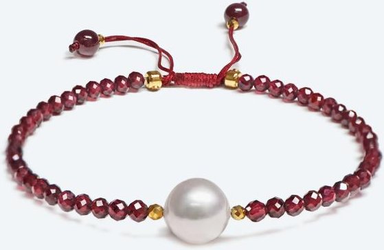 Armband Granat, SWZPerle