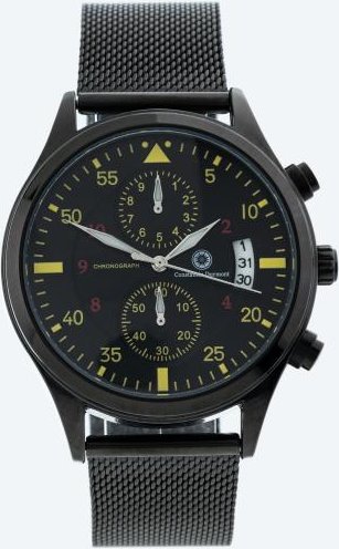 Constantin Durmont Herrenuhr "Mondevoir" schwarz