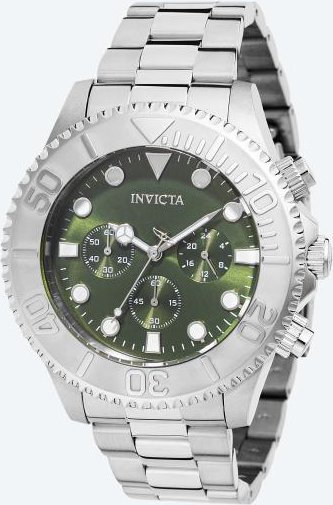INVICTA Chronograph "Pro Diver" grün