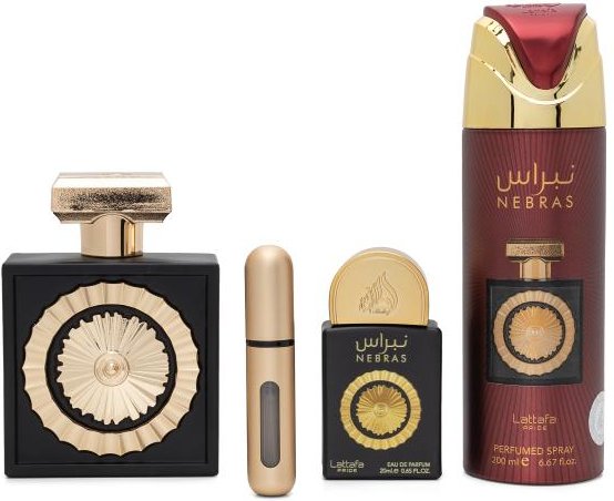 Lattafa Geschenkset 4-teilig Pride Nebras