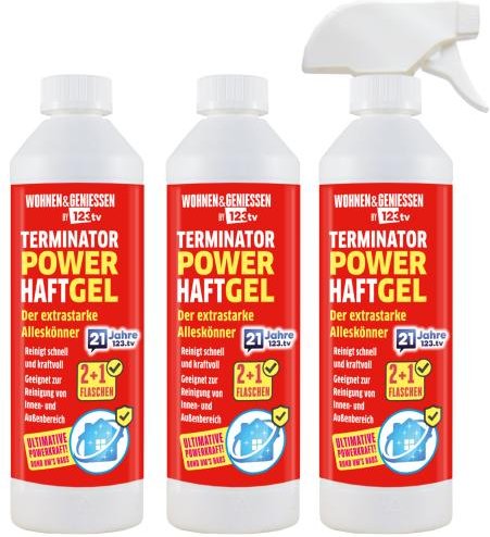 W&G Terminator Powerhaftgel 3x500ml