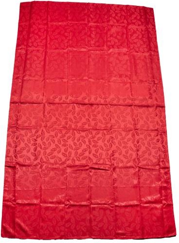 Tischdecke Damast Ilex Zweig 130x220cm rot