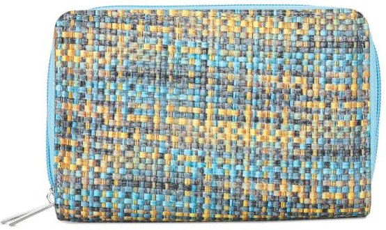 DONNA Damenbörse blau mulitcolor
