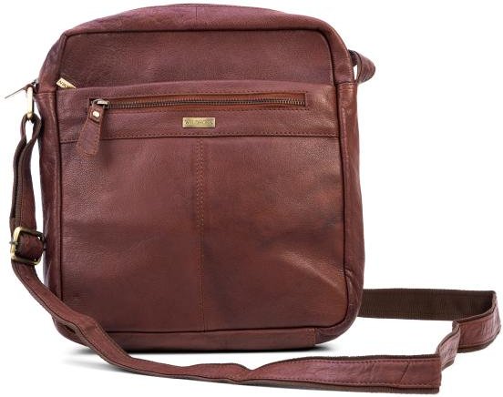 WILDHORN Büffelledertasche braun