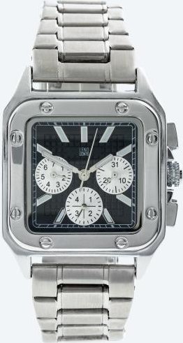 Leno Leontis Automatikuhr "Franchetto" schwarz