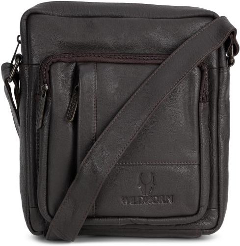 WILDHORN Büffelledertasche Hunter braun