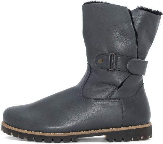 Andrea Conti Damen Lederstiefelette schiefer