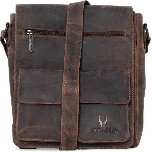 WILDHORN Büffelledertasche braun