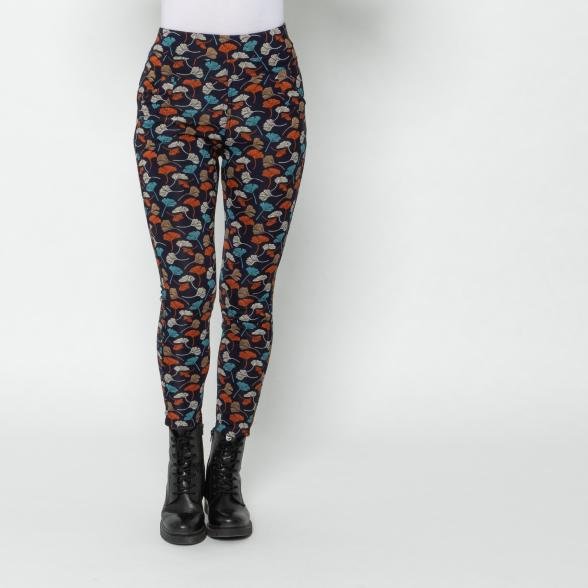 FASHION NEWS Thermo-Fleece-Leggings marine/multi