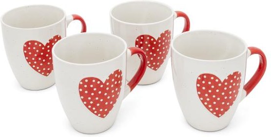 Thumbnail - Tassen-Set Herz 4 Stück