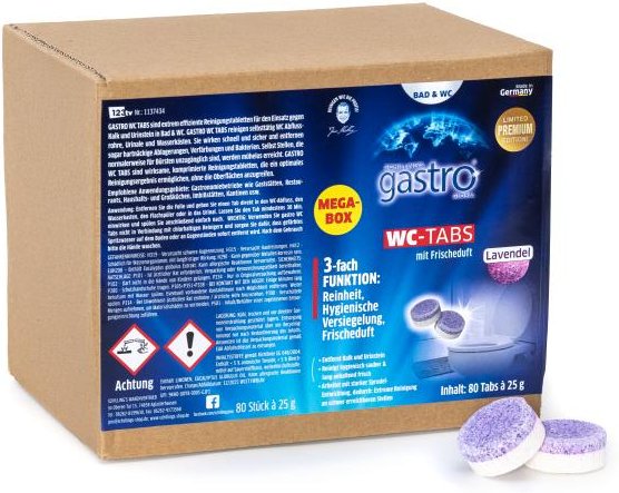 gastro WC Tabs Sonderedition Lavendel