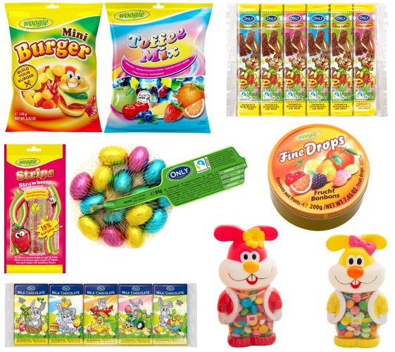 Ostermischkarton 9 Teilig