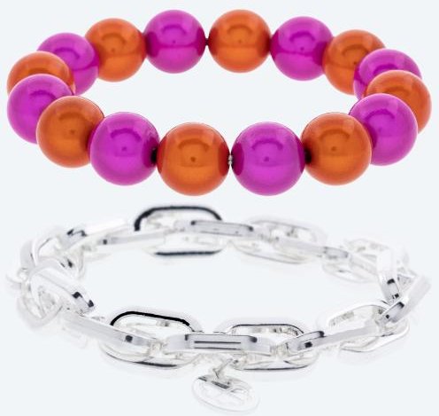 SET: 2 x Lucky Pearl Armband