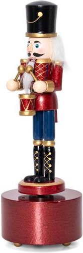 Nussknacker Spieluhr Trommler 22cm