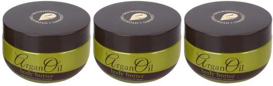 Argan Oil Body Butter 3x250ml