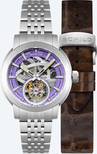 SCHILD Tourbillon "Heinrich Automatic" violet ash