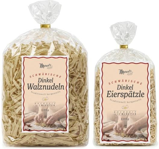 MarcelŽs Schnelle Küche-DinkelEiernudeln,Set f.3KG