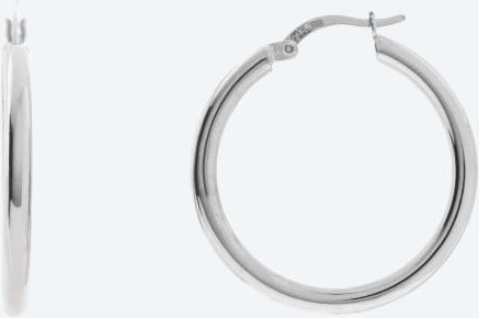 Creolen 925 Sterling Silber rhodiniert