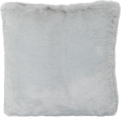 Fellkissen Deluxe 45x45cm hellgrau