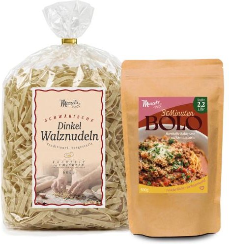 MarcelŽs Schnelle Küche-Bandnudeln & Bolognese-Set