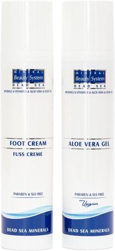 MBS Aloe Vera Gel 1x100ml+Fusscreme 1x100ml